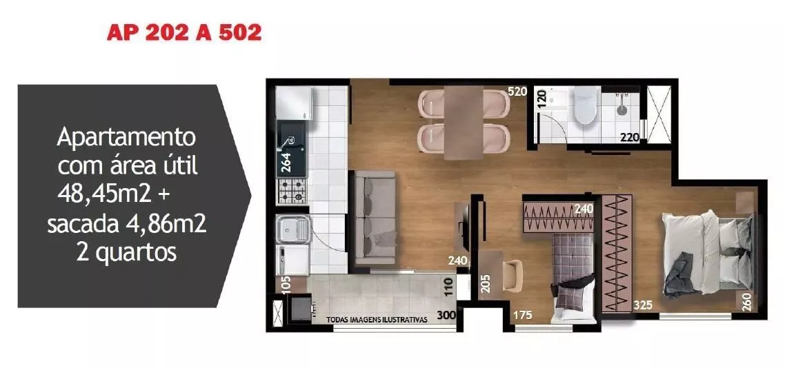 Apartamento à venda com 2 quartos, 63m² - Foto 17