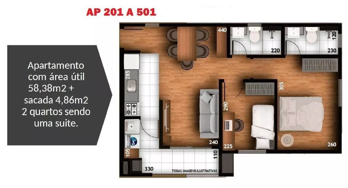 Apartamento à venda com 2 quartos, 63m² - Foto 18