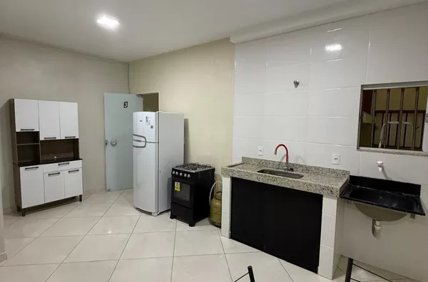 Apartamento para aluguel mobiliado,  dois quartos, com garagem para moto,  incluso água e internet, rua 08, Guriri Sul, São Mateus-ES