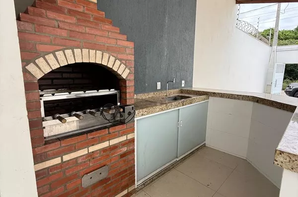 Casa com duas suítes, área gourmet, garagem, Bosque da Praia, Guriri Sul, São Mateus-ES