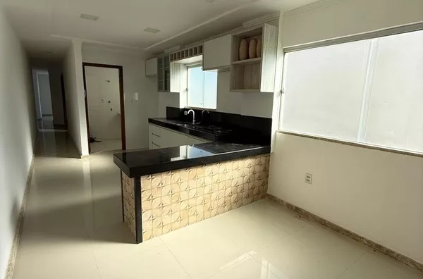 Apartamento para aluguel, 02 quartos, 02 banheiros, com garagem, prédio com elevador, Av. Esbertalina, Guriri Sul, São Mateus/ES