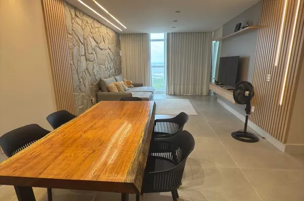 Apartamento para aluguel,  dois quartos, mobiliado, Guriri Sul, São Mateus-ES