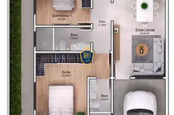 Casa para , 3 quarto(s),  Oficinas, Ponta Grossa