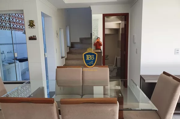 Sobrado semimobiliado para locação,  bairro Orfãs, Ponta Grossa