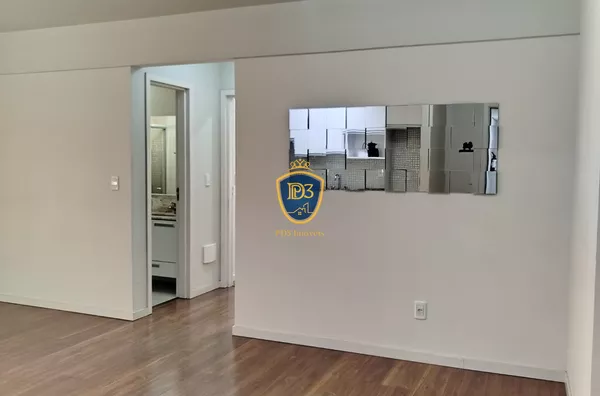Apartamento semi mobiliado para alugar Centro - Edifício Leonardo Da Vinci 
