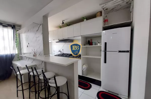 Apartamento mobiliado para locação em Colônia Dona Luiza - Ponta Dos Frades 