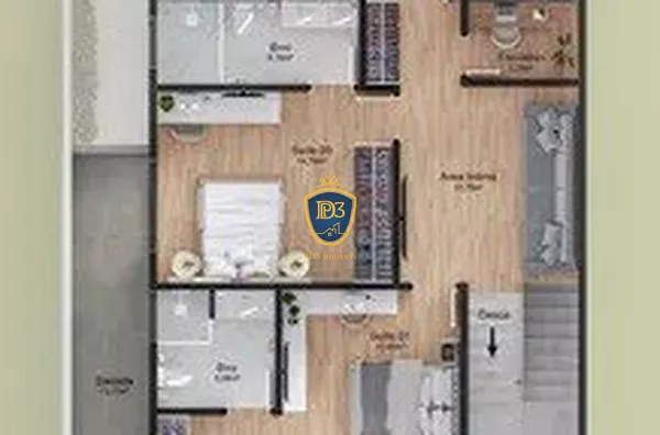 Casa em condomínio para venda, 3 quarto(s),  Colônia Dona Luiza, Ponta Grossa