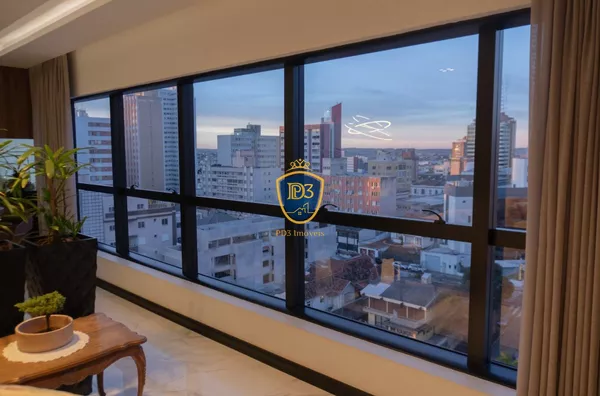  Belíssimo apartamento para venda, Edifício Residencial Dechandt, Centro, Ponta Grossa