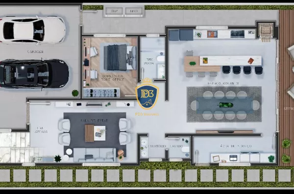 Casa em condomínio para venda, 4 quarto(s),  Jardim Carvalho, Ponta Grossa