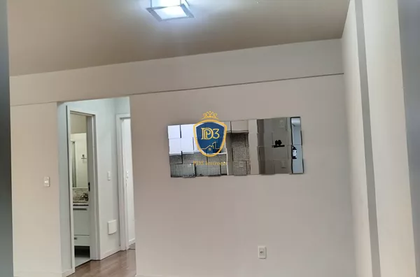 Apartamento semi mobiliado para alugar Centro - Edifício Leonardo Da Vinci 