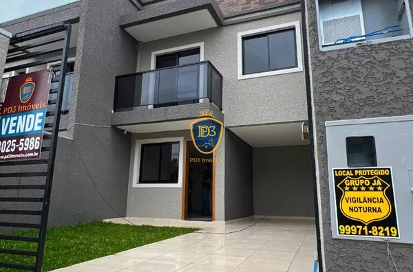 Sobrado para venda, 3 quarto(s),  Orfãs, Ponta Grossa