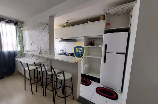 Apartamento mobiliado para locação em Colônia Dona Luiza - Ponta Dos Frades 