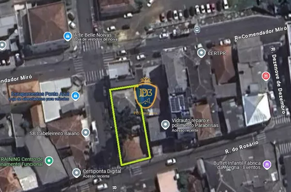 TERRENO DE ESQUINA 519m² À VENDA, CENTRO, Ponta Grossa