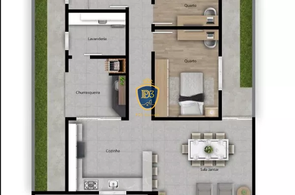 Casa para venda, Condomínio Residencial Blumengarten - Orfãs, Ponta Grossa