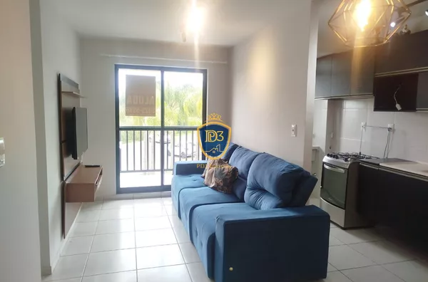 Apartamento mobiliado para aluguel,  Jardim Carvalho, Ponta Grossa