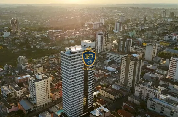 Belíssimo apartamento para venda, Edifício Residencial Dechandt, Centro, Ponta Grossa - Foto 4