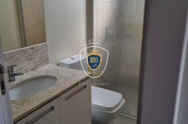 Apartamento semi mobiliado para alugar Centro - Edifício Leonardo Da Vinci 