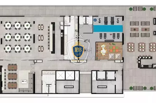 Apartamento à venda Centro - Edifício Blend Work & Live 