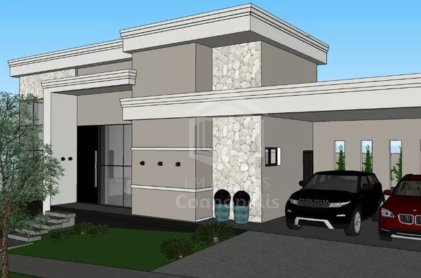 Cond.Villa Conscientia Asa Norte, Casa nova à venda , 04 quartos sendo 03 suites, Cognópolis, Foz do Iguaçu-PR