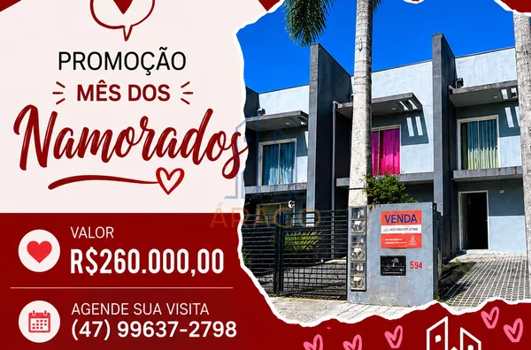 Sobrado Financiável para venda, 2 quarto(s),  Serra Alta, São Bento Do Sul
