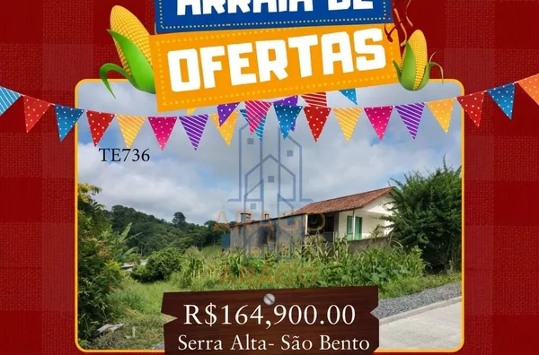 Terreno para venda,  Bairro Serra Alta, São Bento Do Sul