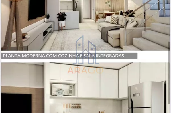 Sobrado para venda, 2 quarto(s),  Fragosos, Campo Alegre