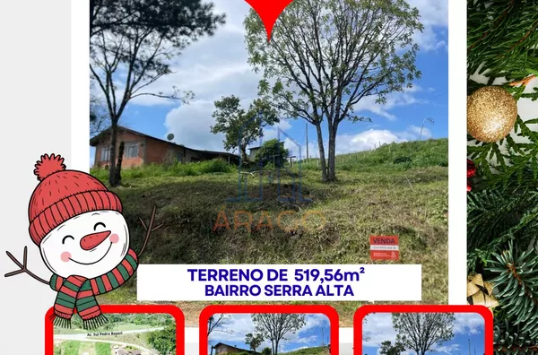 Terreno para venda,  Serra Alta, São Bento Do Sul