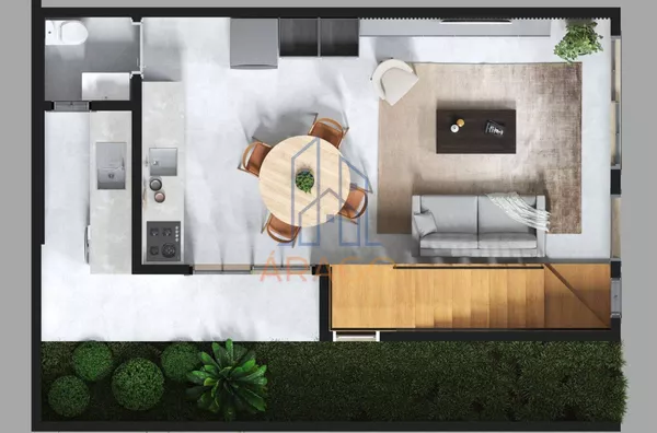 Sobrado 2 suítes ,  Bairro Colonial, São Bento Do Sul