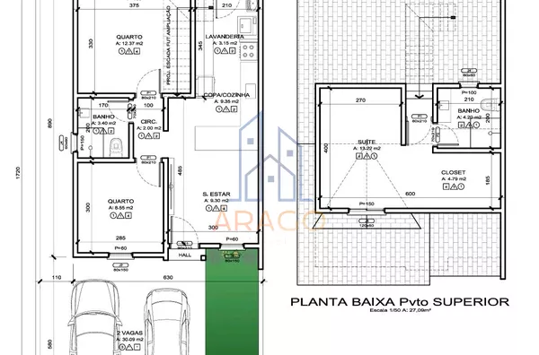 Casa 2 dormitórios + 1 suíte no Bairro Cruzeiro, São Bento Do Sul