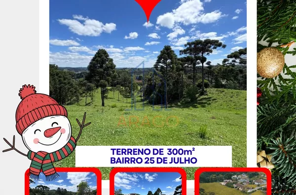 Terreno para venda,  25 De Julho, São Bento Do Sul