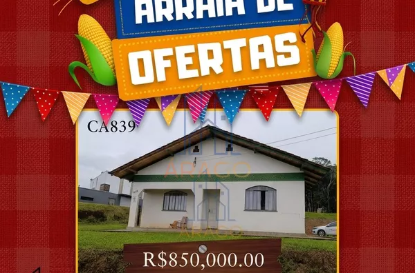 Casa para venda, 3 quarto(s),  Rio Vermelho Estação, São Bento Do Sul