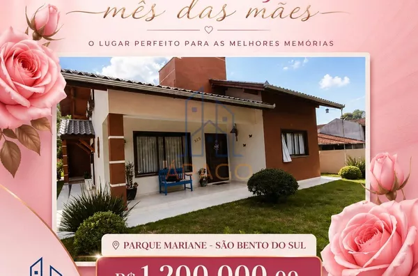 Casa para venda, PARQUE MARIANE -  Progresso, São Bento Do Sul