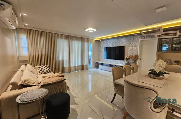 Apartamento de luxo com lagoa e praia artificial para venda com móveis, próximo ao Colégio Plural,  Ribeirão Do Lipa, Cuiabá - Foto 4