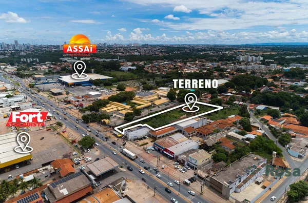 Terreno à Venda e Locação, no Bairro Parque Ohara, localizado na Avenida Ferrando Corrêia, Cuiabá. - Foto 5