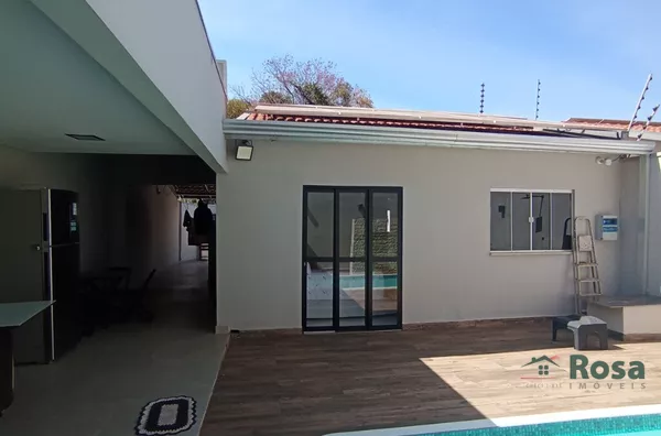 Casa terrea com piscina  para venda, Residencial Flor de Liz, Região prox. Pedra 90, Cuiabá - Foto 1