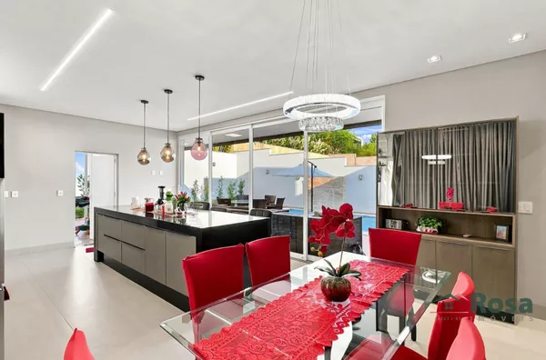 Casa de Alto Padrão no Condomínio Villa Jardim com 3 Suítes, Piscina Privativa e Espaço Gourmet - Foto 13