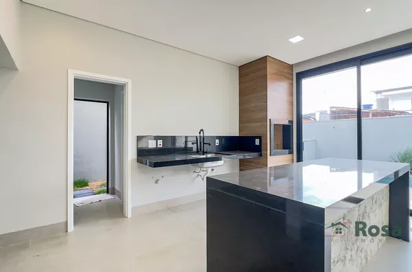 Sobrado à Venda Recém Contruído, com 3 QUARTO(s) sendo 1 SUÍTE, com COZINHA GOURMET e vista para PISCINA, no Condomínio BRISAS, ao lado do Brasil Beach, Cuiabá. - Foto 5
