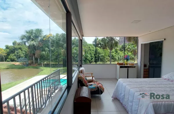 Oportunidade de Investimento - Belíssima Pousada à Venda de porteira fechada por apenas R$ 2.300.000,00, zona rural Cuiabá - Foto 3