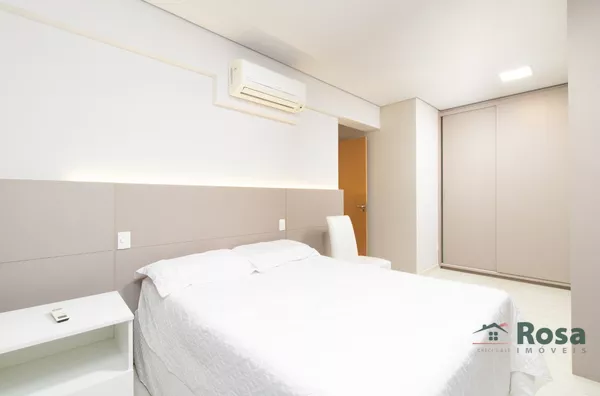 Apartamento para Locação com 2 Quarto(s), sendo 1 Suíte, Varanda Gourmet Mobiliado no Condomínio Brasil Beach Cuiabá - Foto 11