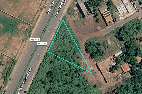 Terreno de esquina na Av. Mário Andreazza com 2013m²
