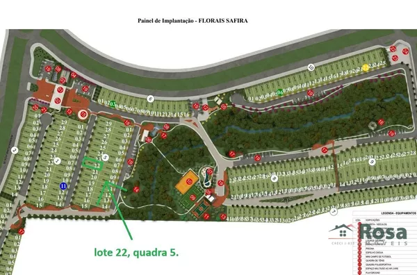 Terreno Florais Safira - Foto 1