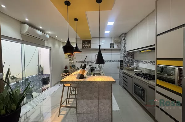 Casa em condomínio para venda, 3 quarto(s),  REFORMADA E AMPLIADA, Recanto Dos Pássaros, Cuiabá - Foto 1