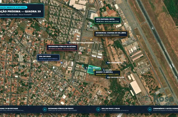 Área para incorporação no Jardim Aeroporto em Várzea Grande