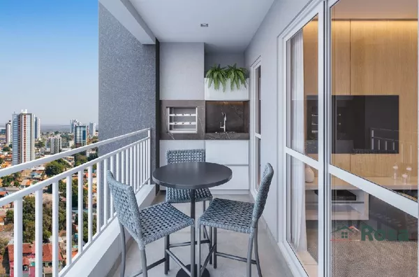 Apartamento à Venda com 3 ou 2 Quarto(s), sendo 1 suíte, com varagando Gourmet, próximo ao Colégio Coração de Jesus, Bairro Goiabeiras, Cuiabá. - Foto 3