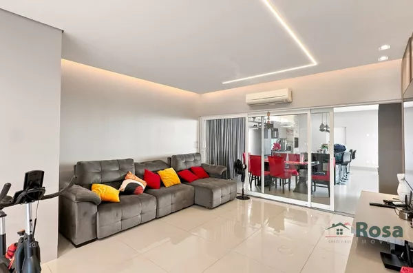 Casa de Alto Padrão no Condomínio Villa Jardim com 3 Suítes, Piscina Privativa e Espaço Gourmet - Foto 6