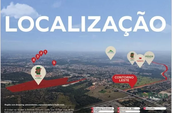 Terrenos ou lotes comerciais para venda, RES. BELLA CONQUISTA   - Selecione - Bairro, Cuiabá - Foto 3