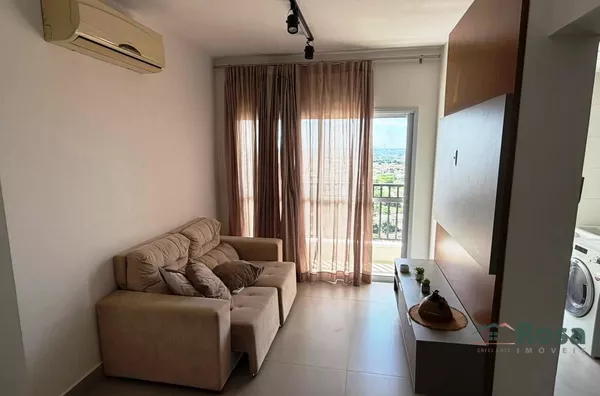 Apartamento Andar Alto, Completo e Decorado no Condomínio Alvorada - Foto 7