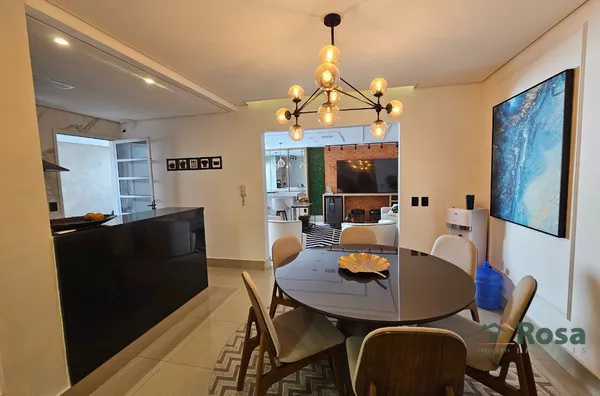 Sobrado em condomínio fechado para venda, porteira fechada, 3 quartos sendo uma suíte,  Santa Cruz Ii, Cuiabá - Foto 4