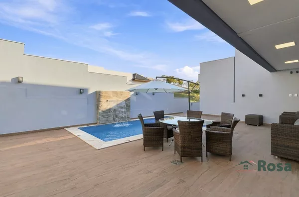 Casa de Alto Padrão no Condomínio Villa Jardim com 3 Suítes, Piscina Privativa e Espaço Gourmet - Foto 26