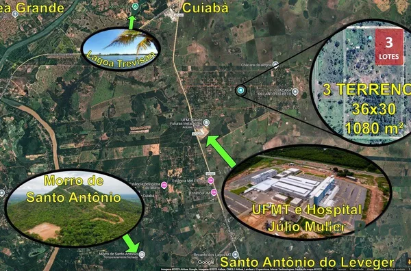 Terreno para venda,  Residencial Nova Esperança, Pequizeiro, Próximo ao novo Hospital Julio Muller e UFTM,  Cuiabá - Foto 1